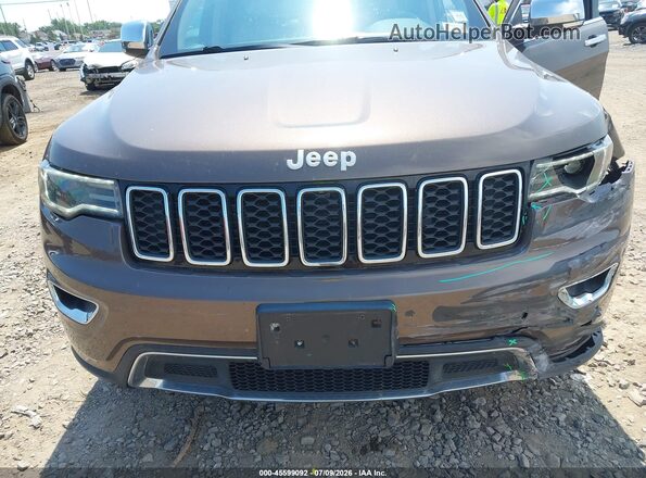 1C4RJFBG3HC734983 2017 JEEP GRAND CHEROKEE Brown 