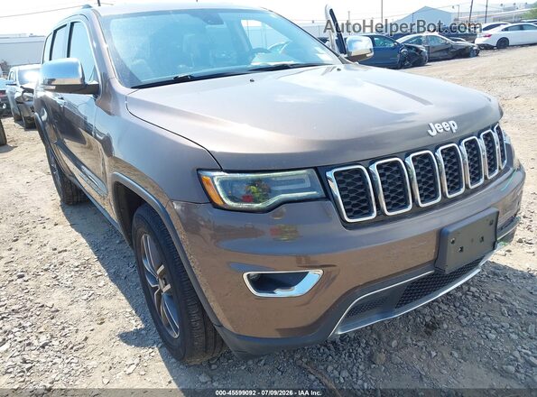 1C4RJFBG3HC734983 2017 JEEP GRAND CHEROKEE Brown 