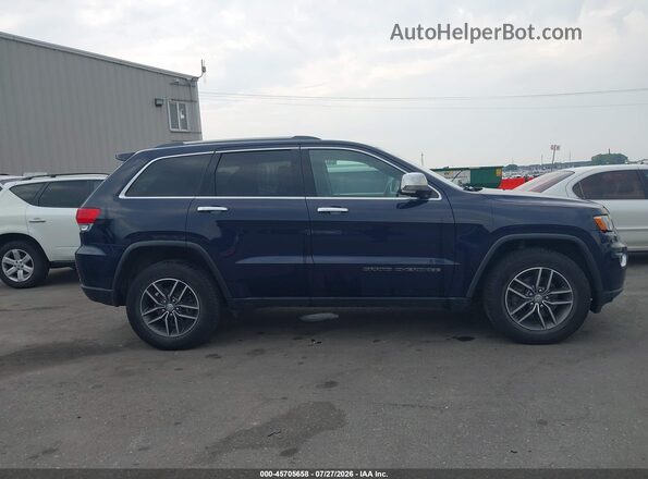 1C4RJFBG3HC800707 2017 JEEP GRAND CHEROKEE Blue Вид задньої частини салону