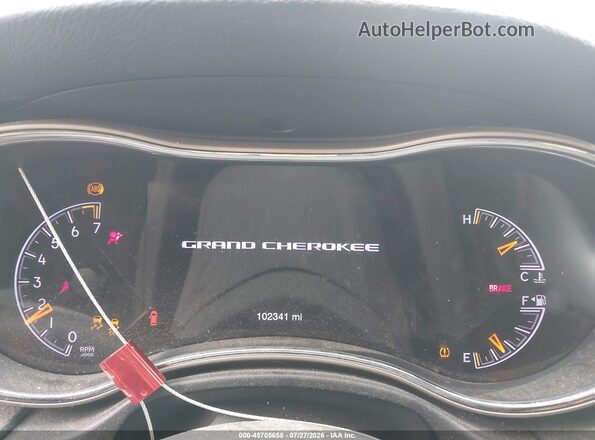 1C4RJFBG3HC800707 2017 JEEP GRAND CHEROKEE Blue Вид задніх сидінь