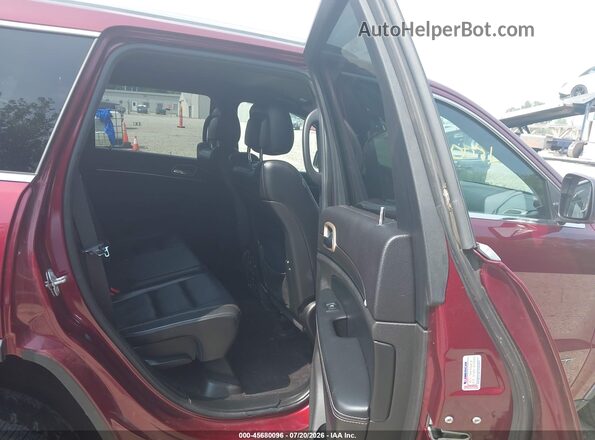 1C4RJFBG3HC932527 2017 JEEP GRAND CHEROKEE Maroon Widok naklejki z numerem VIN