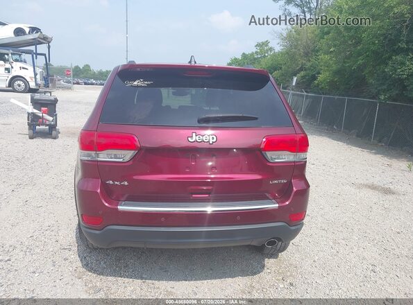 1C4RJFBG3HC932527 2017 JEEP GRAND CHEROKEE Maroon 