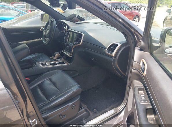1C4RJFBG3HC951451 2017 JEEP GRAND CHEROKEE Gray Widok wnętrza z przodu