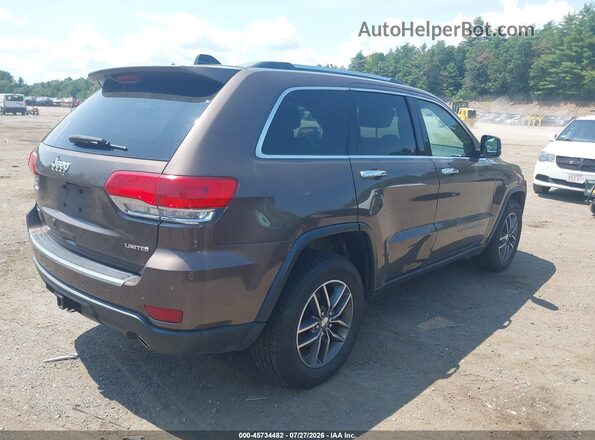 1C4RJFBG3JC259700 2018 JEEP GRAND CHEROKEE Brown Tył prawy