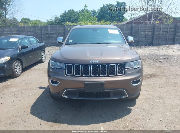 1C4RJFBG3JC259700 2018 JEEP GRAND CHEROKEE Brown Widok zestawu wskaźników