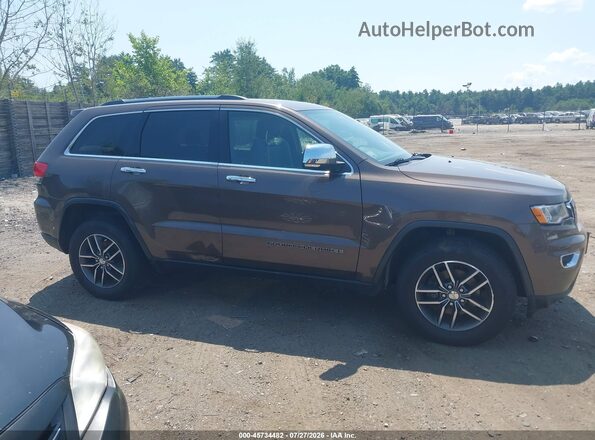 1C4RJFBG3JC259700 2018 JEEP GRAND CHEROKEE Brown Widok wnętrza z tyłu