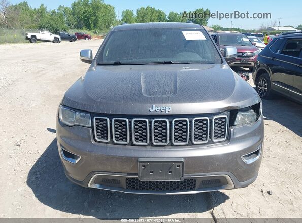 1C4RJFBG3KC641789 2019 JEEP GRAND CHEROKEE Gray Instrument cluster view
