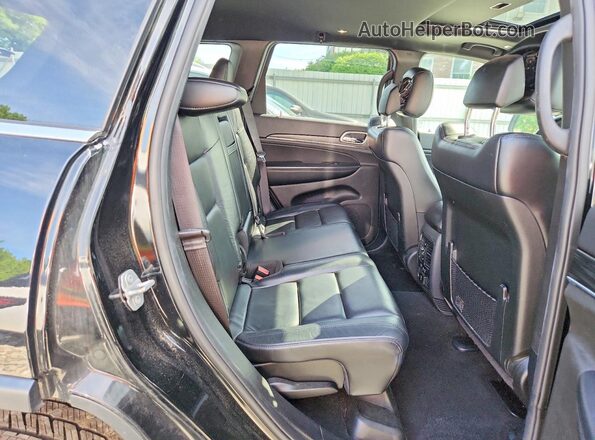 1C4RJFBG3KC787397 2019 JEEP GRAND Black Rear interior view