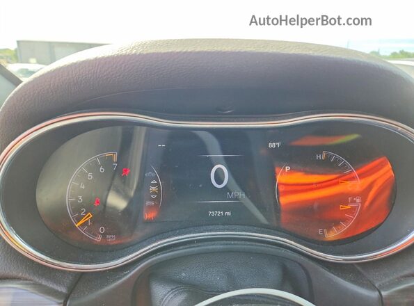 1C4RJFBG3KC787397 2019 JEEP GRAND Black Instrument cluster view