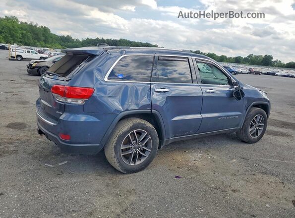 1C4RJFBG3KC798853 2019 JEEP GRAND Blue Задня права чверть