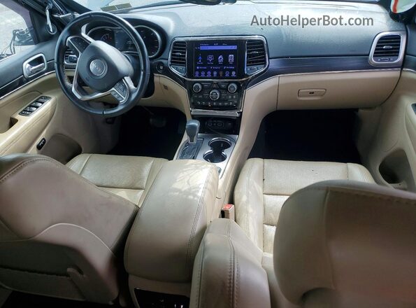1C4RJFBG3KC798853 2019 JEEP GRAND Blue Вид панелі приладів