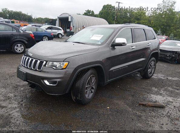 1C4RJFBG3KC841961 2019 JEEP GRAND CHEROKEE Gray Առջևի ձախ երեք քառորդ տեսարան