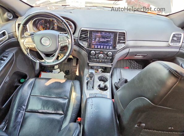 1C4RJFBG3LC120315 2020 JEEP GRAND Black წინა პანელის ხედი