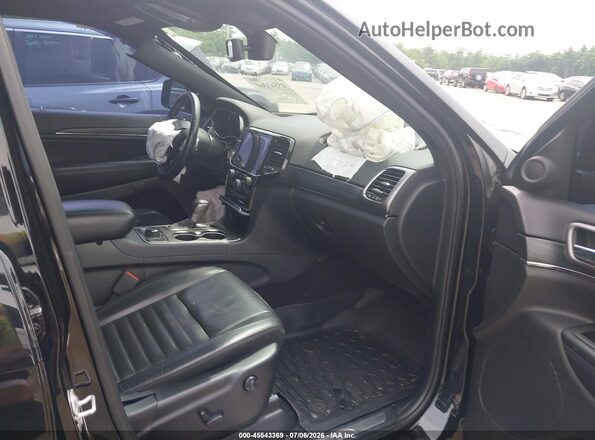 1C4RJFBG3LC280503 2020 JEEP GRAND CHEROKEE Black წინა სალონის ხედი