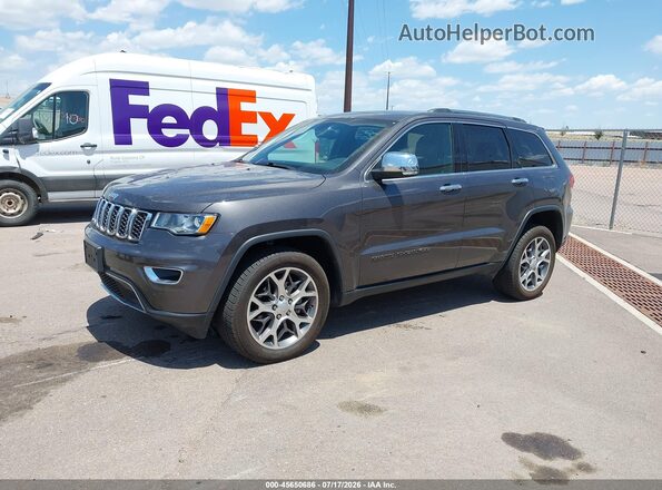 1C4RJFBG3LC384778 2020 JEEP GRAND CHEROKEE Gray წინა მარცხენა ხედი სამი მეოთხედიდან
