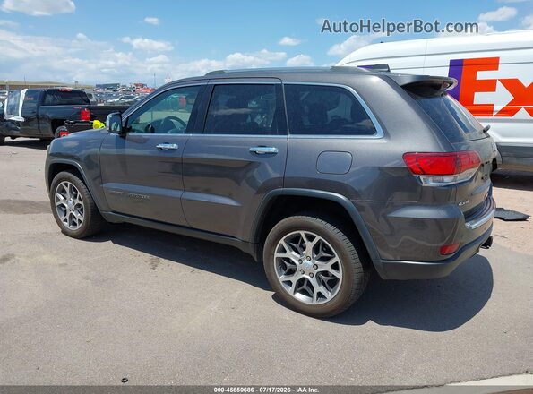 1C4RJFBG3LC384778 2020 JEEP GRAND CHEROKEE Gray უკანა მარცხენა