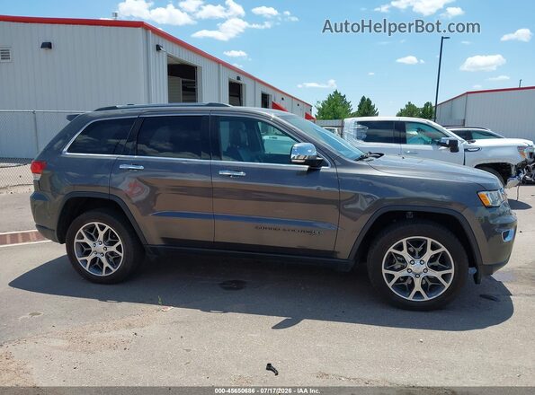 1C4RJFBG3LC384778 2020 JEEP GRAND CHEROKEE Gray უკანა სალონის ხედი