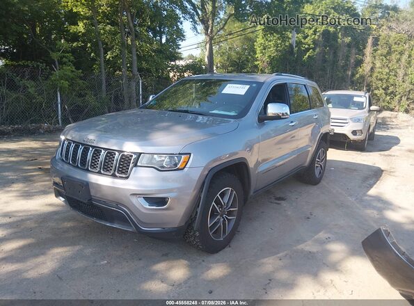 1C4RJFBG3MC618564 2021 JEEP GRAND CHEROKEE Gray Vista tres cuartos delantera izquierda