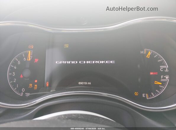 1C4RJFBG3MC618564 2021 JEEP GRAND CHEROKEE Gray Vista de los asientos traseros