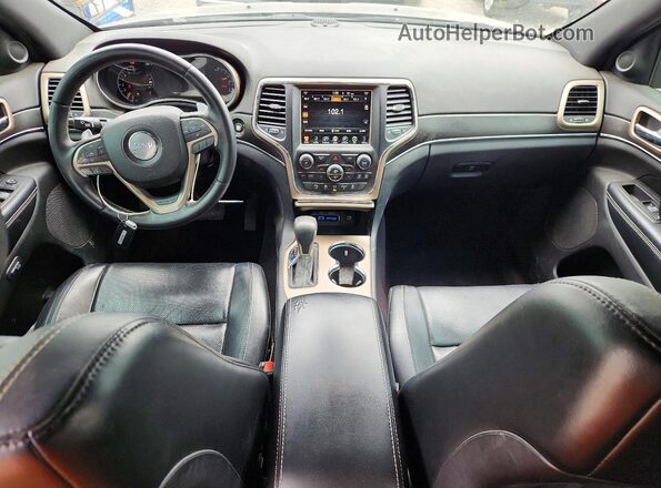 1C4RJFBG4GC468954 2016 JEEP GRAND Gray Widok deski rozdzielczej