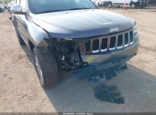 1C4RJFBG4GC494065 2016 JEEP GRAND CHEROKEE Gray Front view