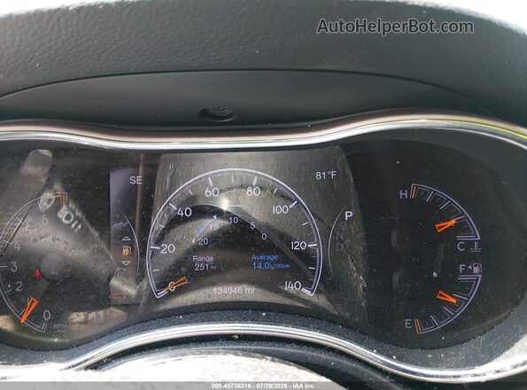 1C4RJFBG4HC641924 2017 JEEP GRAND CHEROKEE Зеленый Вид задних сидений