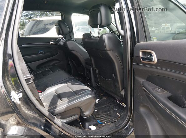 1C4RJFBG4HC720445 2017 JEEP GRAND CHEROKEE Black VIN კოდის სტიკერის ხედი