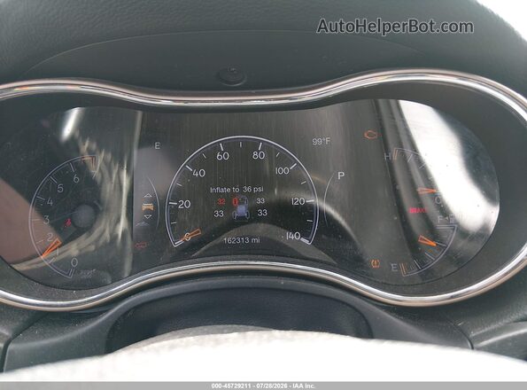 1C4RJFBG4HC720445 2017 JEEP GRAND CHEROKEE Black უკანა სავარძლების ხედი