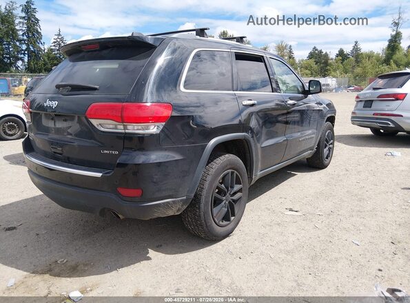1C4RJFBG4HC720445 2017 JEEP GRAND CHEROKEE Black უკანა მარჯვენა