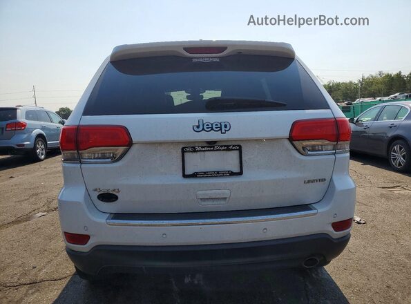1C4RJFBG4HC744471 2017 JEEP GRAND White Вид ззаду