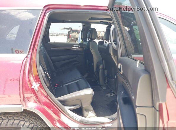 1C4RJFBG4HC787871 2017 JEEP GRAND CHEROKEE Red VIN կոդի պիտակի տեսք