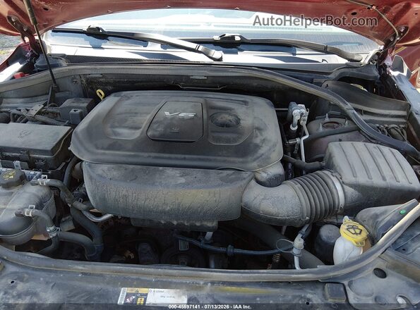 1C4RJFBG4HC800358 2017 JEEP GRAND CHEROKEE Maroon Հետևի տեսք