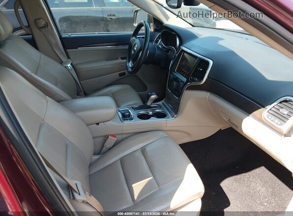 1C4RJFBG4HC800358 2017 JEEP GRAND CHEROKEE Maroon Սալոնի դիմացի տեսք