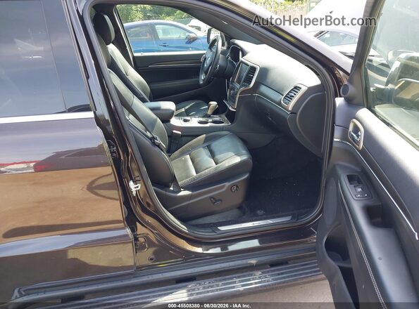 1C4RJFBG4HC845168 2017 JEEP GRAND CHEROKEE Dark Brown Vista interior delantera