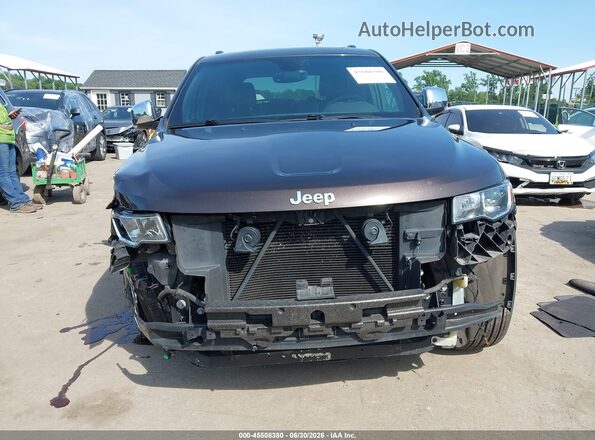 1C4RJFBG4HC845168 2017 JEEP GRAND CHEROKEE Dark Brown Vista frontal