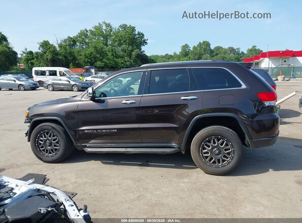 1C4RJFBG4HC845168 2017 JEEP GRAND CHEROKEE Dark Brown 