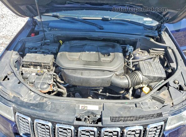 1C4RJFBG4HC954455 2017 JEEP GRAND Blue ძრავის განყოფილების ხედი