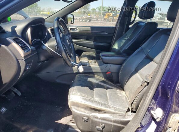 1C4RJFBG4HC954455 2017 JEEP GRAND Blue წინა სალონის ხედი
