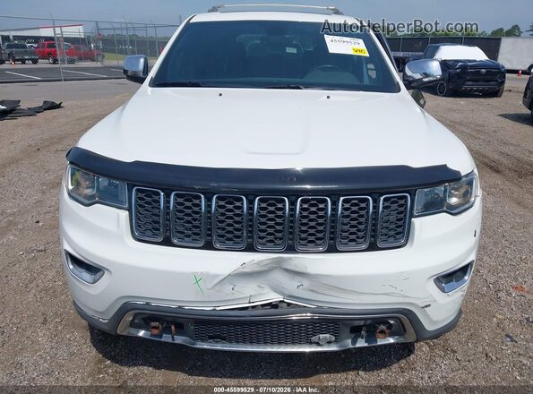 1C4RJFBG4JC124371 2018 JEEP GRAND CHEROKEE White Widok wnętrza z tyłu