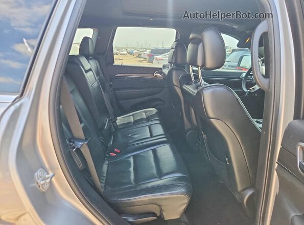 1C4RJFBG4JC127819 2018 JEEP GRAND Silver უკანა სავარძლების ხედი