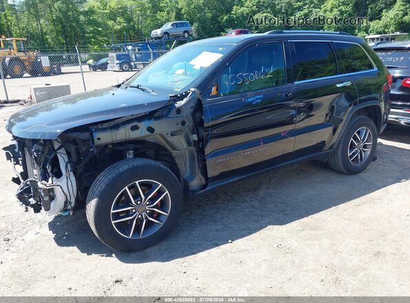 1C4RJFBG4JC136522 2018 JEEP GRAND CHEROKEE Black წინა მარცხენა ხედი სამი მეოთხედიდან