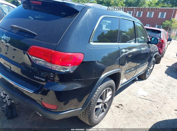 1C4RJFBG4JC136522 2018 JEEP GRAND CHEROKEE Black უკანა მარჯვენა