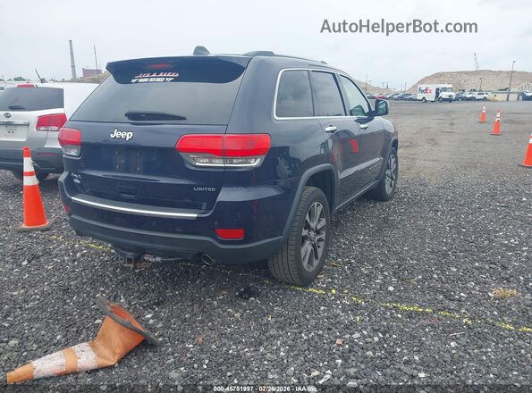 1C4RJFBG4JC166149 2018 JEEP GRAND CHEROKEE Blue Հետևի աջ