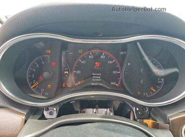 1C4RJFBG4JC216144 2018 JEEP GRAND Blue Սարքավորումների վահանակի տեսք