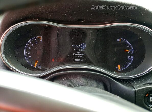1C4RJFBG4JC335280 2018 JEEP GRAND White Instrument cluster view