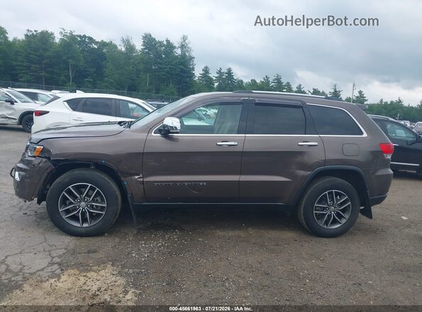 1C4RJFBG4JC502463 2018 JEEP GRAND CHEROKEE Коричневый Вид спереди