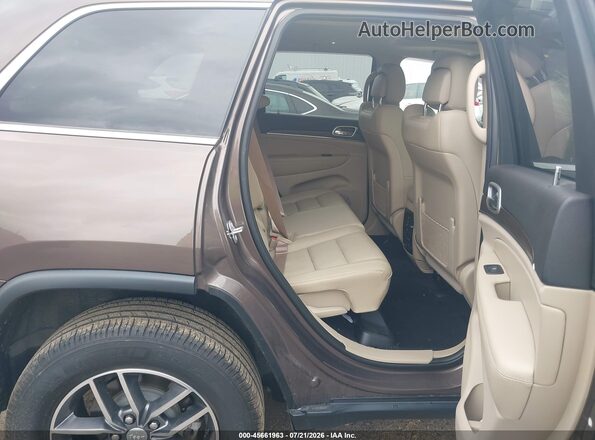 1C4RJFBG4JC502463 2018 JEEP GRAND CHEROKEE Коричневый Вид наклейки с VIN-кодом