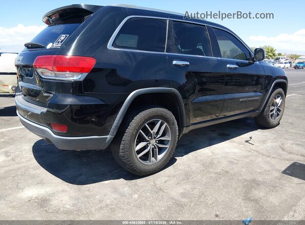 1C4RJFBG4JC508781 2018 JEEP GRAND CHEROKEE Черный Задняя правая четверть
