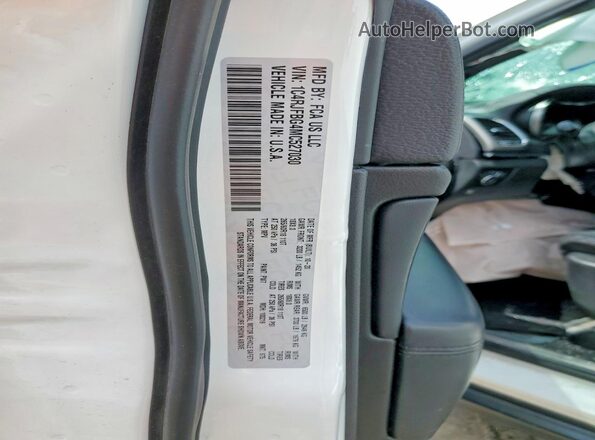 1C4RJFBG4MC527030 2021 JEEP GRAND White Vista interior de 360 grados