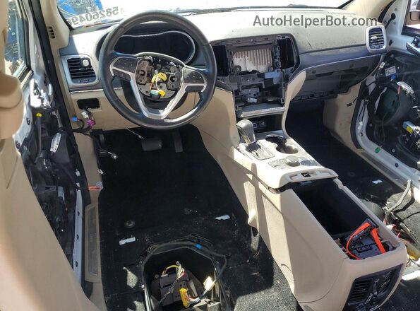 1C4RJFBG4MC559587 2021 JEEP GRAND White Dashboard view